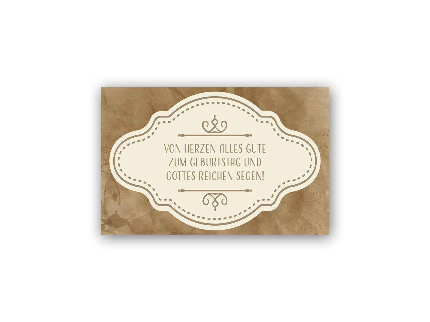 Kärtchen - Von Herzen alles Gute