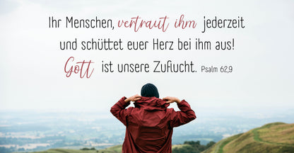 BANNER - Psalm 62,9