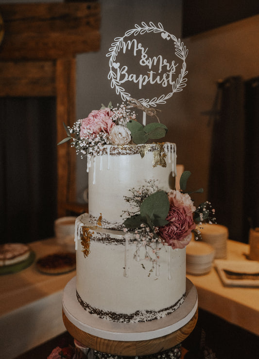 CAKE - TOPPER  | Hochzeit