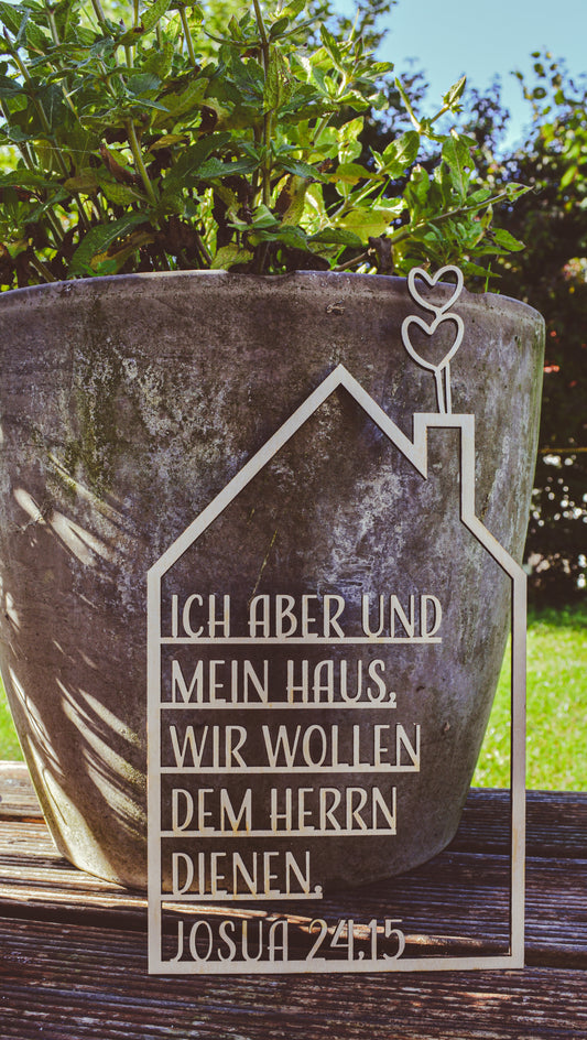 WOODEN HOUSE - Joshua 24.15 | nature