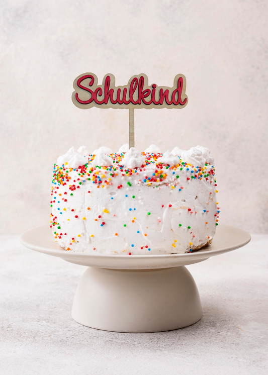 CAKE - TOPPER  "Schulkind"