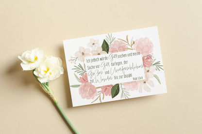 POSTCARD - Job 5,8+9