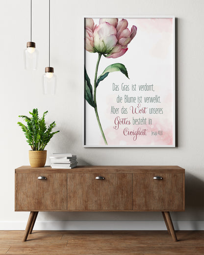 POSTER - Isaiah 40:8