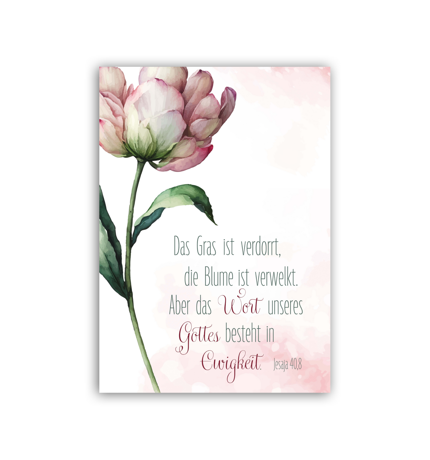 POSTER - Isaiah 40:8