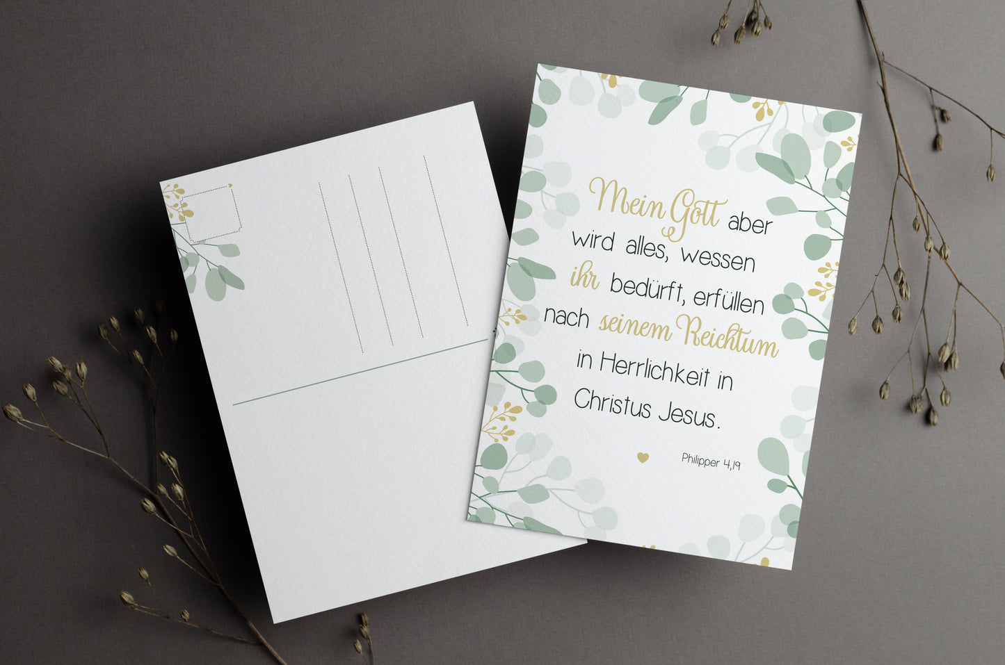 POSTCARD - Philippians 4:19