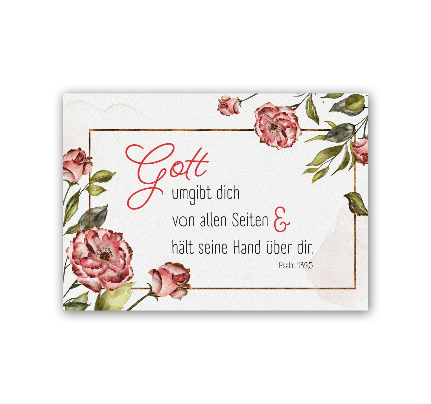 CARTE POSTALE - Psaume 139.5